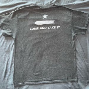 XL gray “Come And Take It” short sleeve tshirt